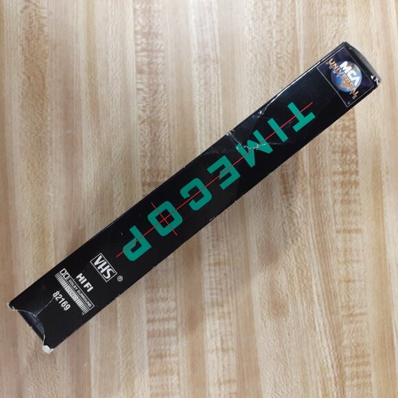 Timecop 1994 VHS Jean Claude Van Damme Time Travel Sci-fi Cult Classic 90s VTG - Picture 3 of 8